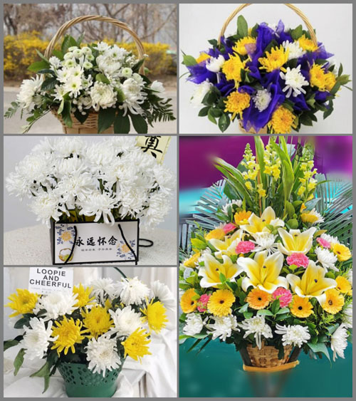 贵州遵义赤水市官渡镇桂花村白事提篮配送